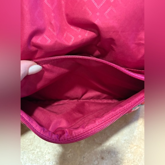 Vera Bradley Bloom Berry Turnlock Crossbody - Picture 11 of 13